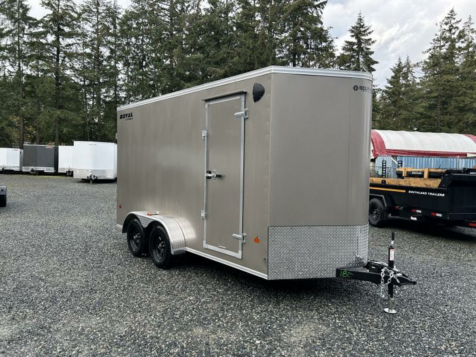 Photo of 2025 Royal Cargo 7X14+V 7700LB GVW - RAMP DOOR - 86" INTERIOR 