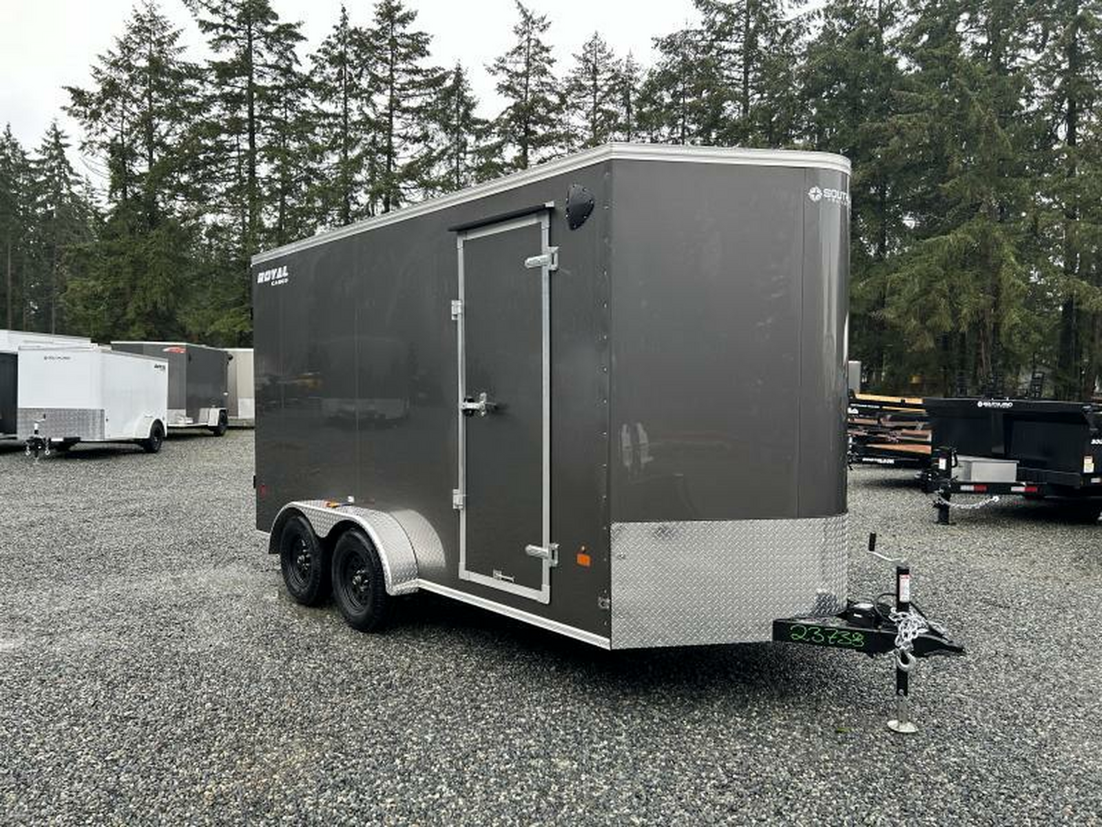 Photo of 2025 Royal Cargo 7X14+V 7700LB GVW BARN DOORS