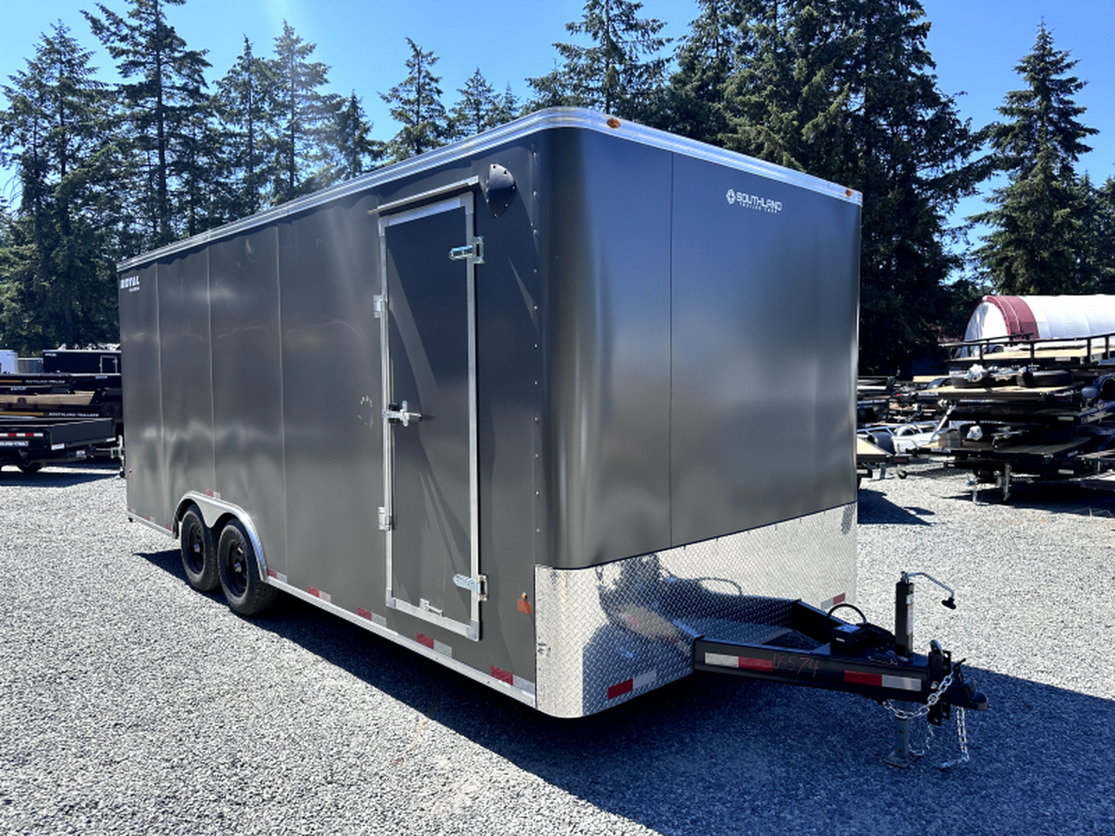 Photo of 2025 Royal Cargo 8.5X20' 11,400LB GVW RAMP DOOR 86" INTERIOR