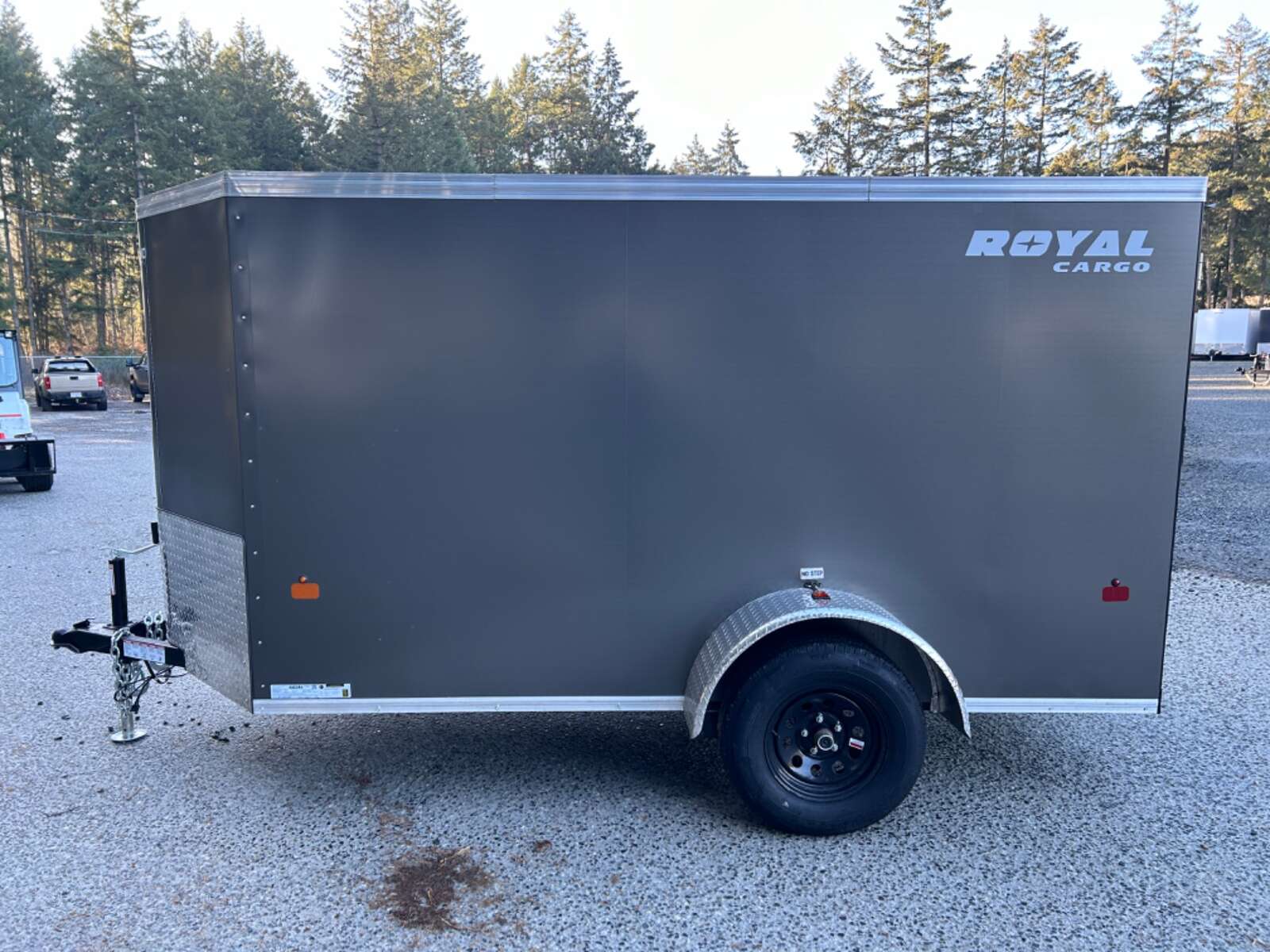 Photo of 2025 Royal Cargo 5X10+V 2990LB GVW - RAMP DOOR - 64" INTERIOR - RV DOOR