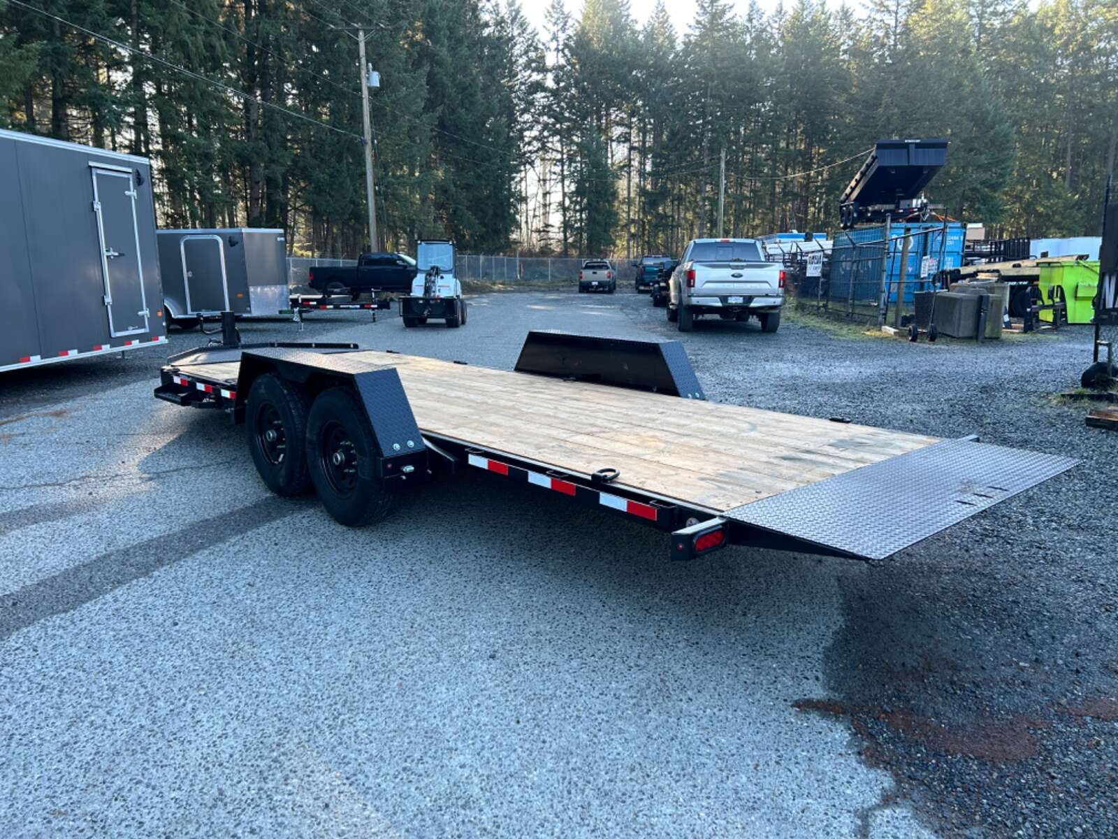 Photo of 2025 Southland 7X16 + 4' 15,400LB GVW Tilt Trailer