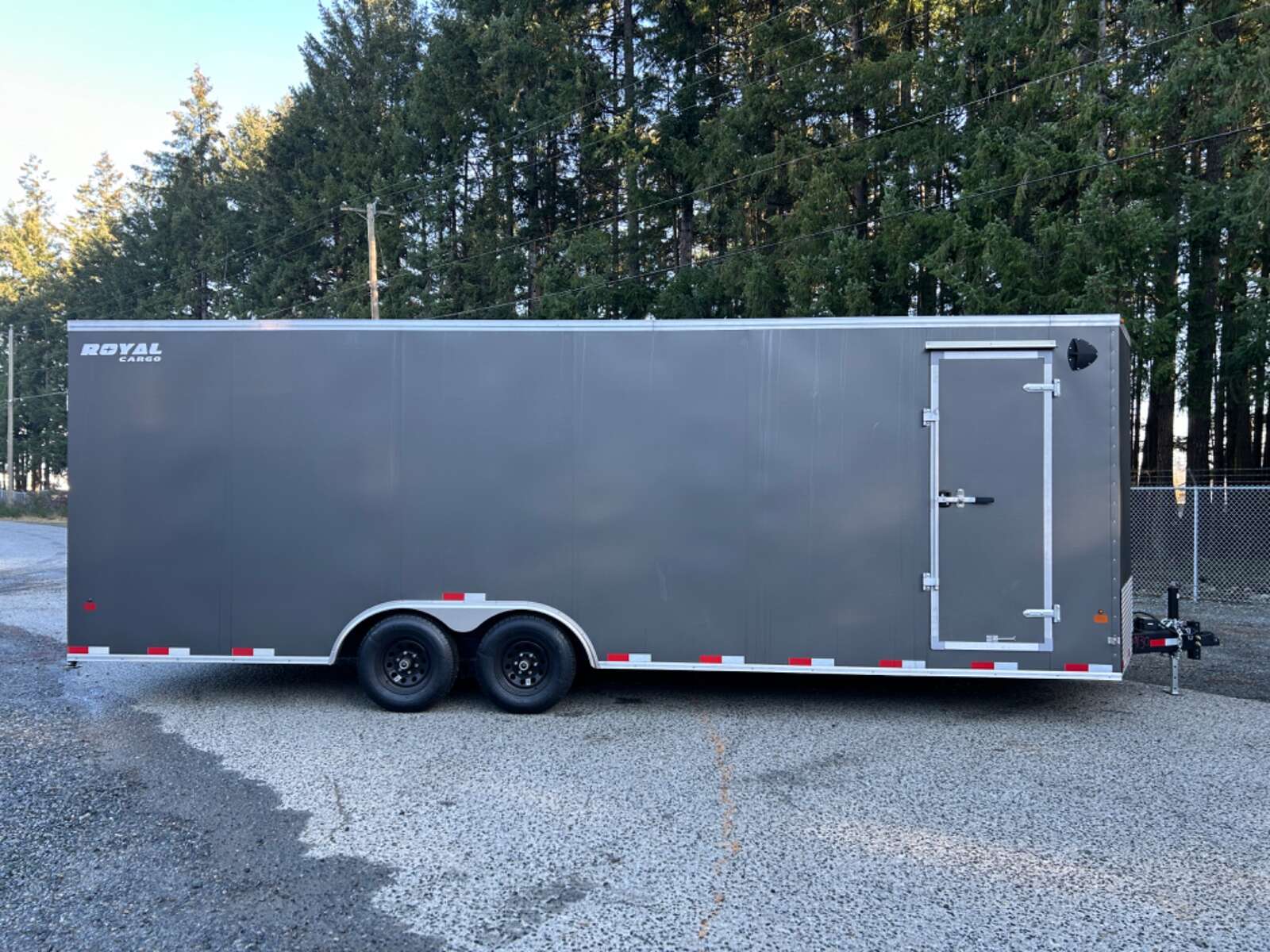 Photo of 2025 Royal Cargo 8.5X24+V 11,400LB GVW 86" TALL CAR HAULER