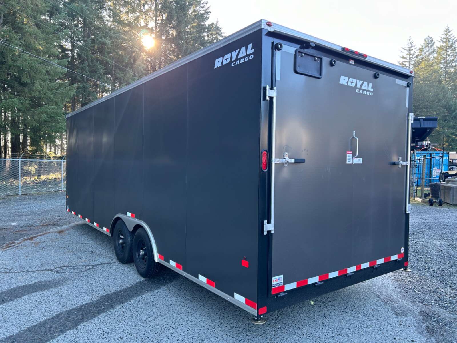 Photo of 2025 Royal Cargo 8.5X24+V 11,400LB GVW 86" TALL CAR HAULER