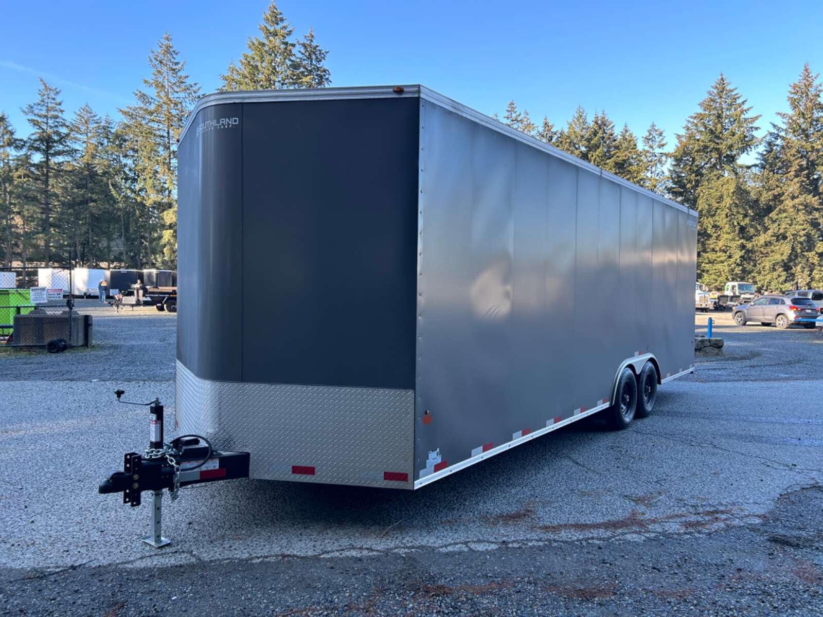 Photo of 2025 Royal Cargo 8.5X24+V 11,400LB GVW 86" TALL CAR HAULER