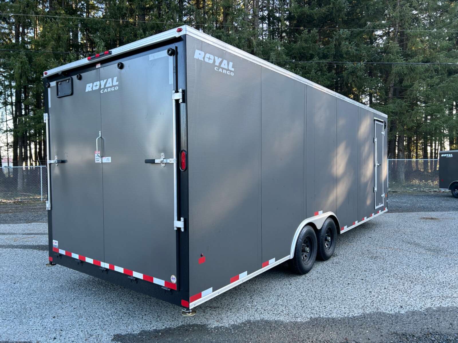 Photo of 2025 Royal Cargo 8.5X24+V 11,400LB GVW 86" TALL CAR HAULER