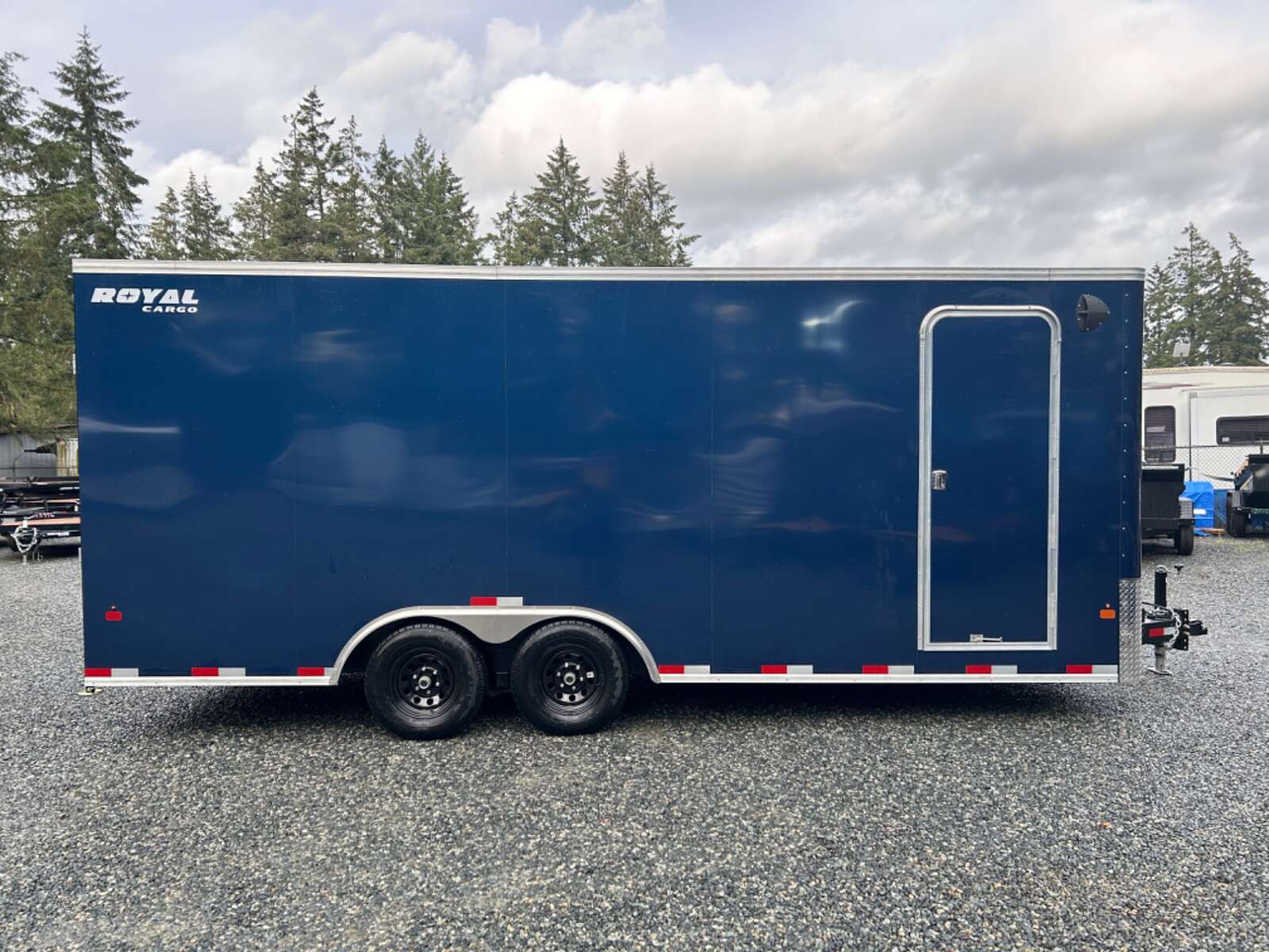 Photo of 2025 Royal Cargo 8.5X20' 11,400LB GVW RAMP DOOR 86" INTERIOR