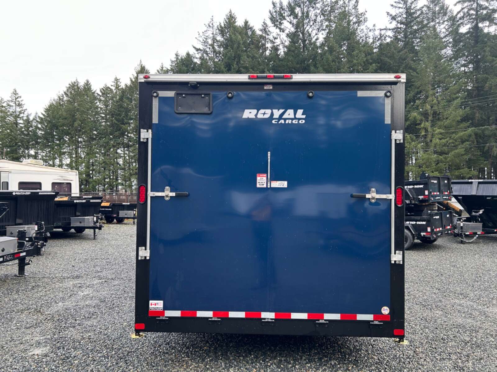 Photo of 2025 Royal Cargo 8.5X20' 11,400LB GVW RAMP DOOR 86" INTERIOR