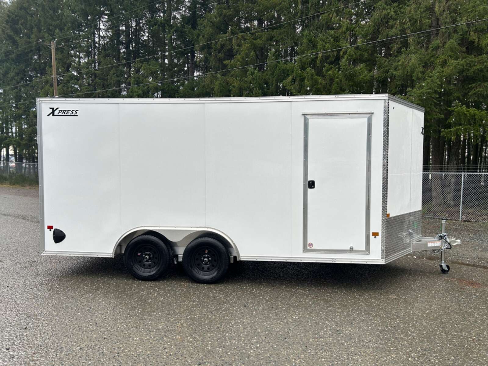 Photo of 2025 ALCOM *ALUMINUM* 8.5X16+V CAR HAULER - 7000LB GVWR - RAMP