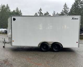 Thumbnail Photo of 2025 ALCOM *ALUMINUM* 8.5X16+V CAR HAULER - 7000LB GVWR - RAMP