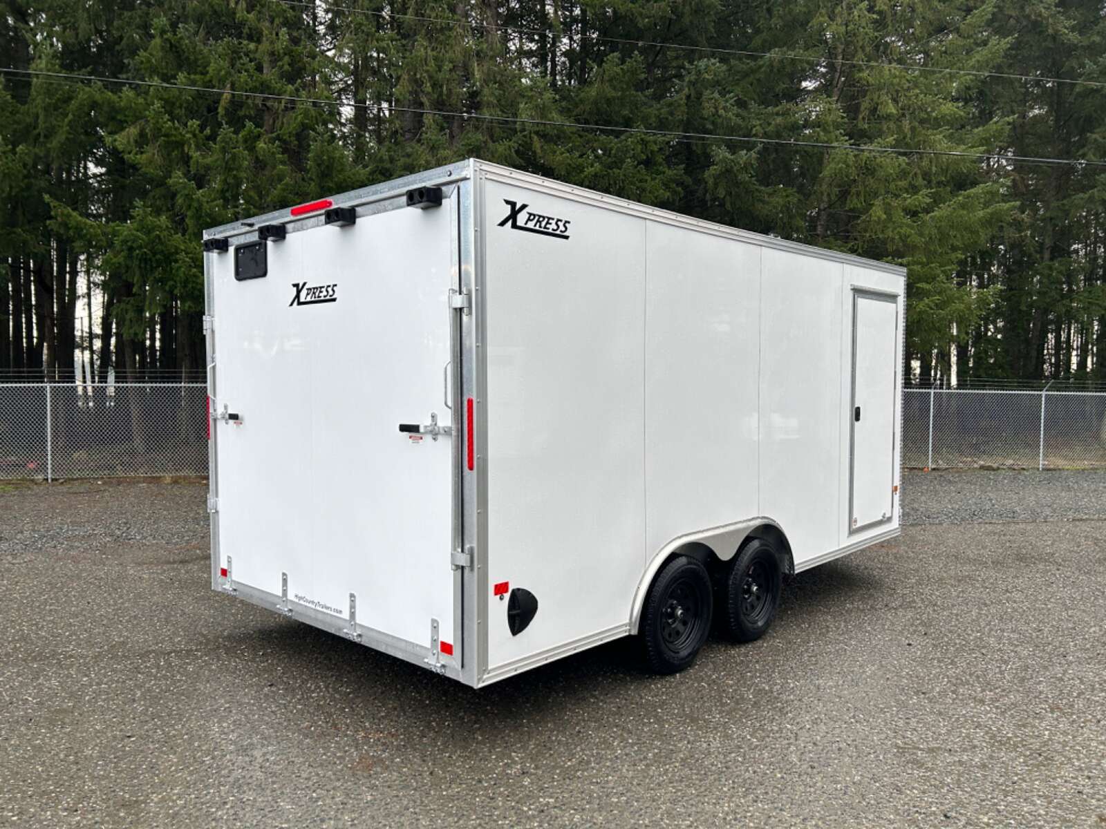 Photo of 2025 ALCOM *ALUMINUM* 8.5X16+V CAR HAULER - 7000LB GVWR - RAMP