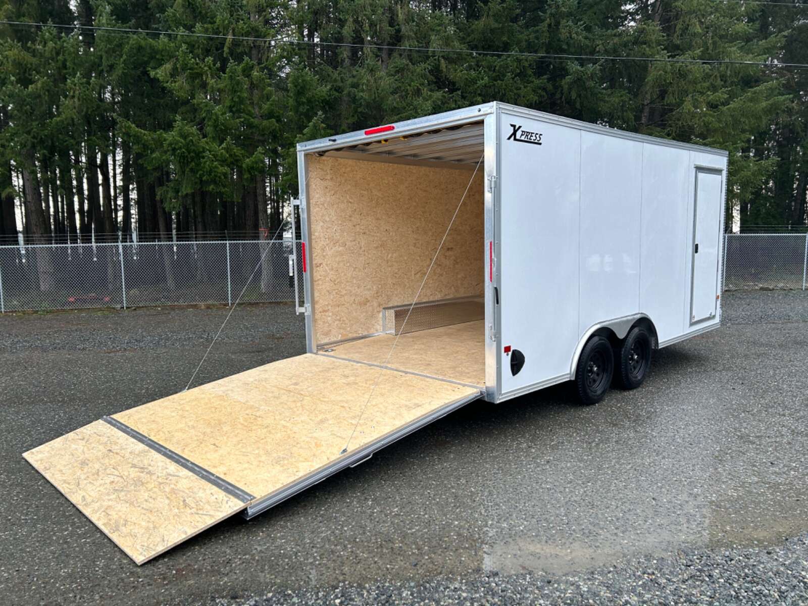 Photo of 2025 ALCOM *ALUMINUM* 8.5X16+V CAR HAULER - 7000LB GVWR - RAMP