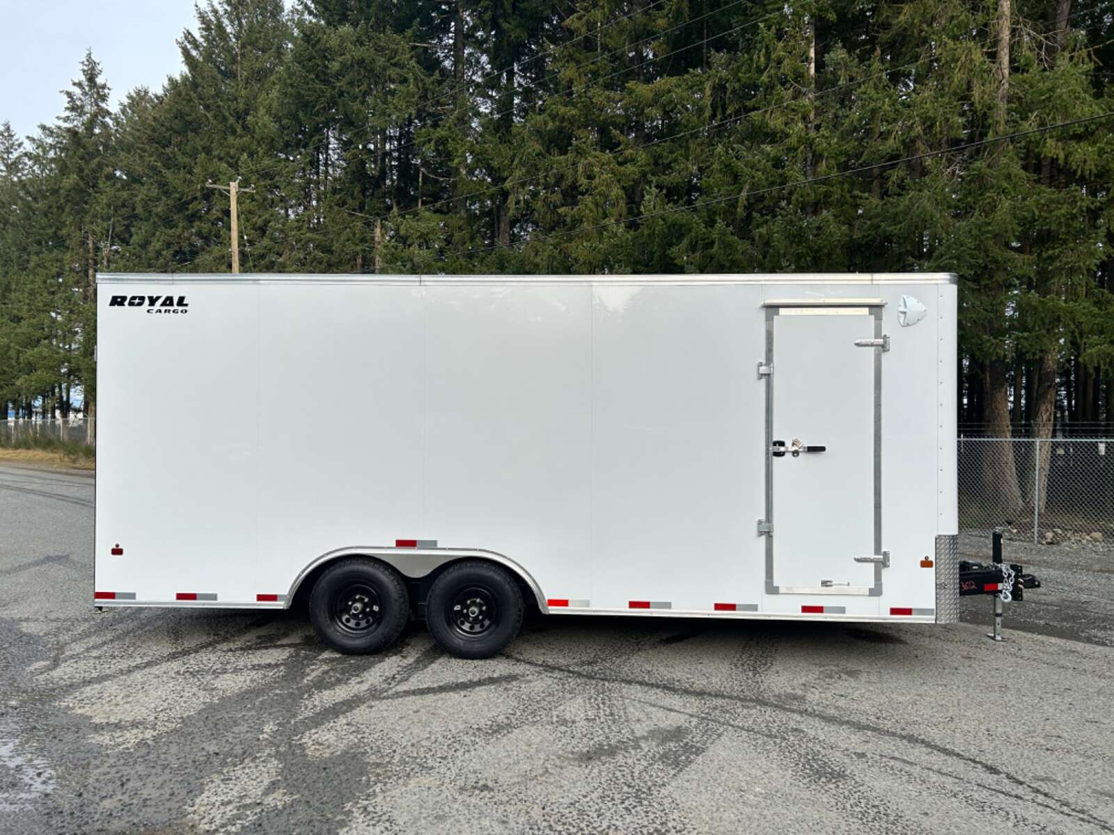 Photo of 2025 Royal Cargo 8.5X20' 11,400LB GVW RAMP DOOR 86" INTERIOR