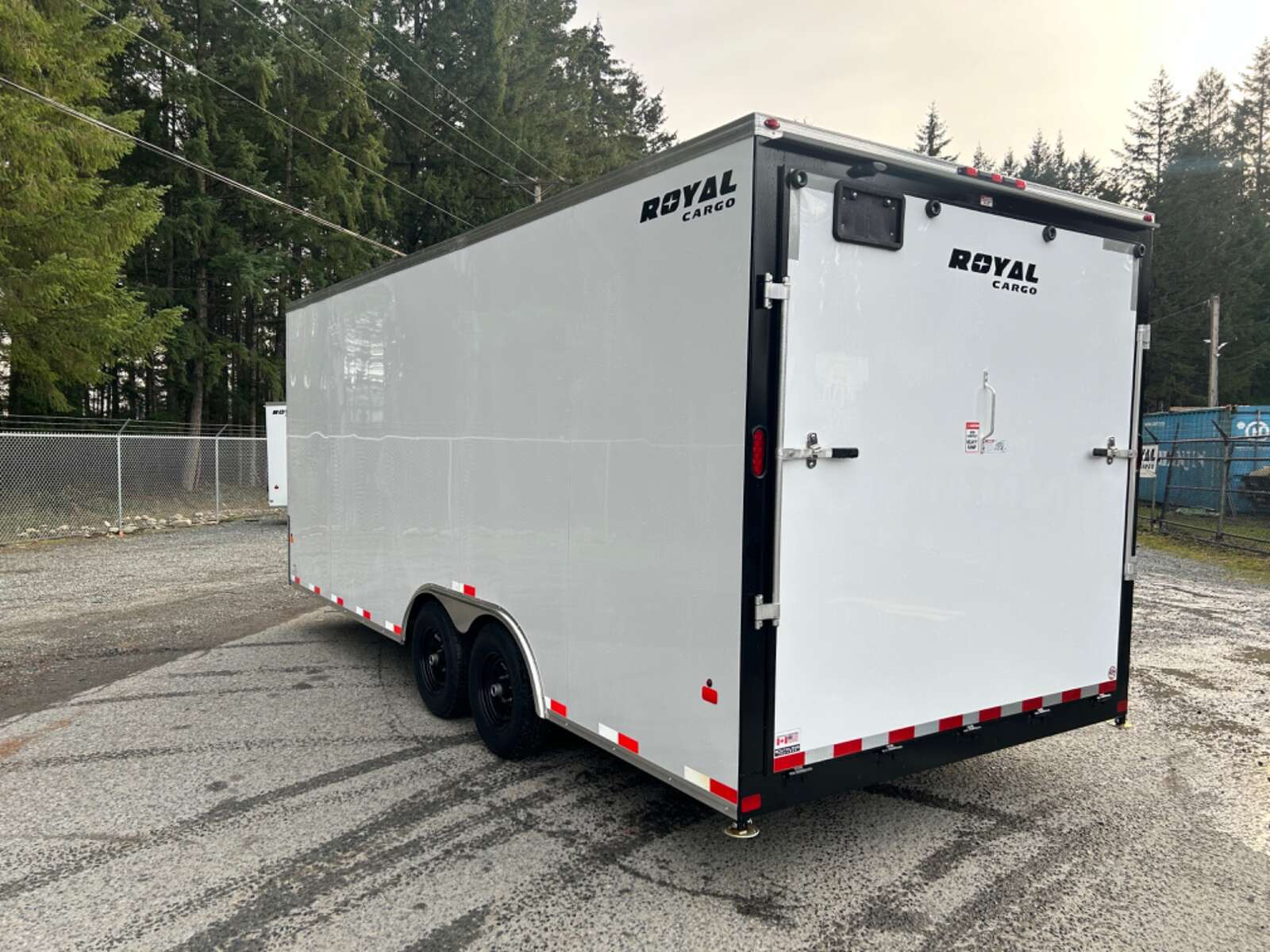 Photo of 2025 Royal Cargo 8.5X20' 11,400LB GVW RAMP DOOR 86" INTERIOR