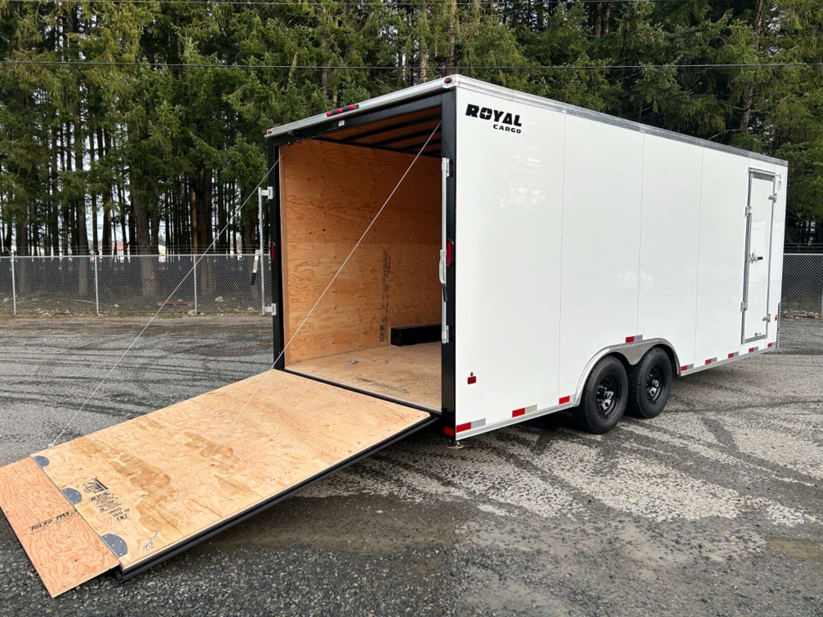 Photo of 2025 Royal Cargo 8.5X20' 11,400LB GVW RAMP DOOR 86" INTERIOR