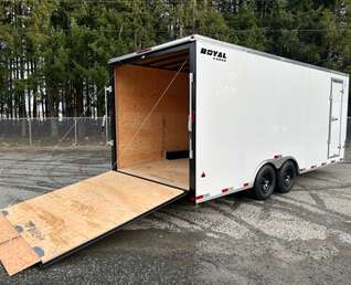 Thumbnail Photo of 2025 Royal Cargo 8.5X20' 11,400LB GVW RAMP DOOR 86" INTERIOR