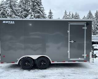 Thumbnail Photo of 2025 Royal Cargo 8.5X16' 11,400LB GVW - BARN DOORS 86" 