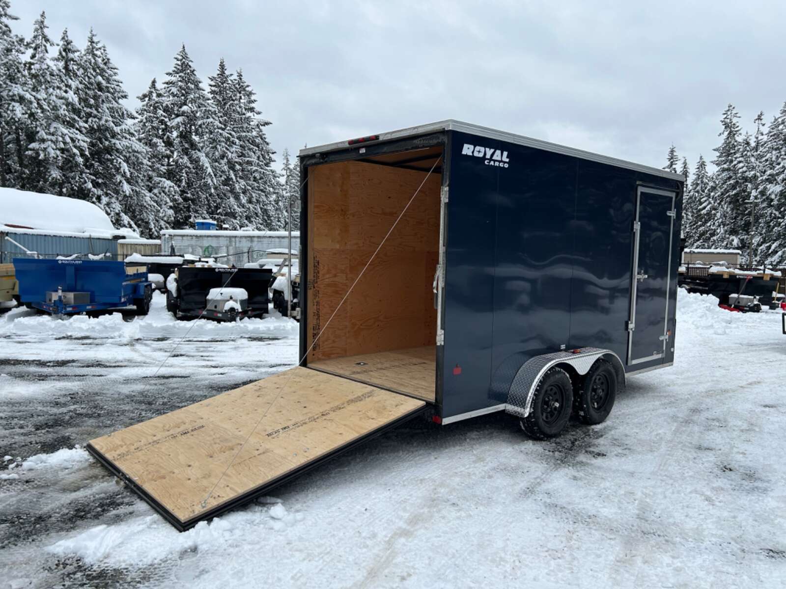 Photo of 2025 Royal Cargo 7X14+V 7700LB GVW RAMP DOOR