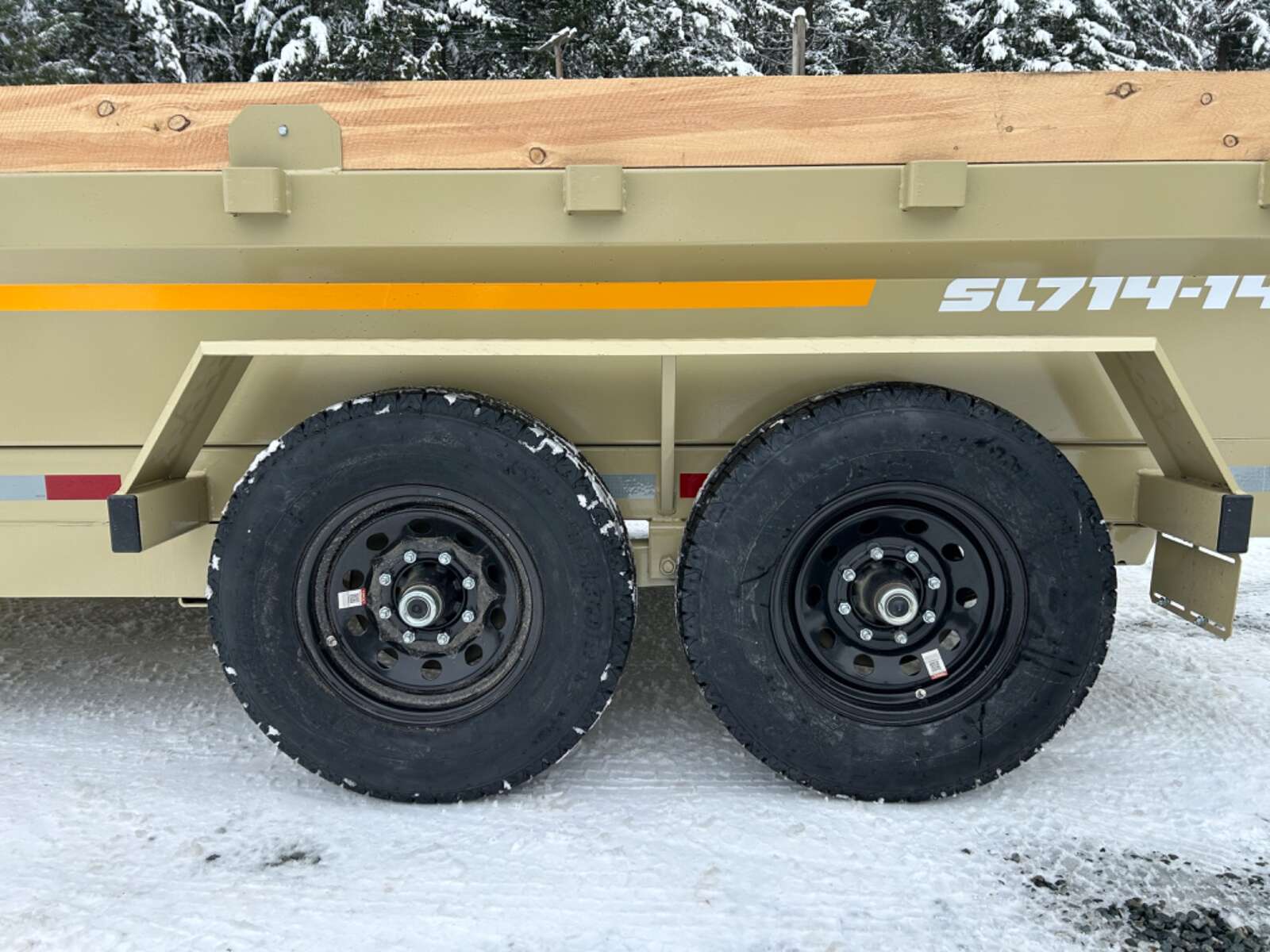 Photo of 2026 Southland 7X14 15,400LB GVW Dump Trailer - Sandstone