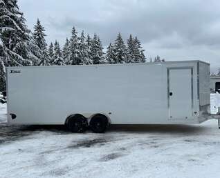 Thumbnail Photo of 2025 ALCOM *ALUMINUM* 8.5X24 CAR HAULER - ESCAPE DOOR - 9990LB GVW