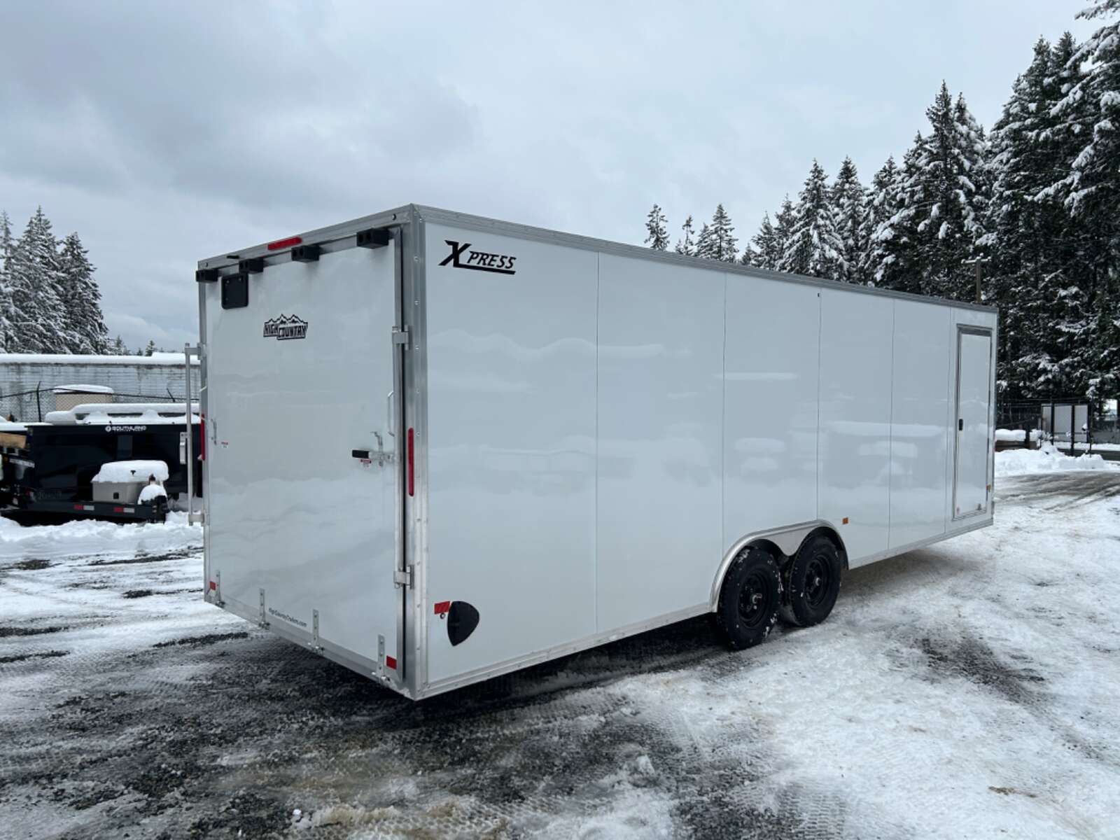 Photo of 2025 ALCOM *ALUMINUM* 8.5X24 CAR HAULER - ESCAPE DOOR - 9990LB GVW