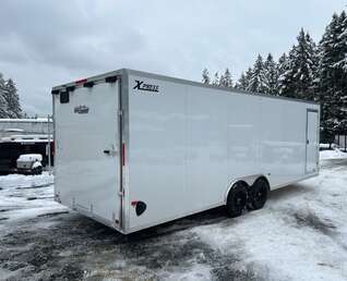 Thumbnail Photo of 2025 ALCOM *ALUMINUM* 8.5X24 CAR HAULER - ESCAPE DOOR - 9990LB GVW