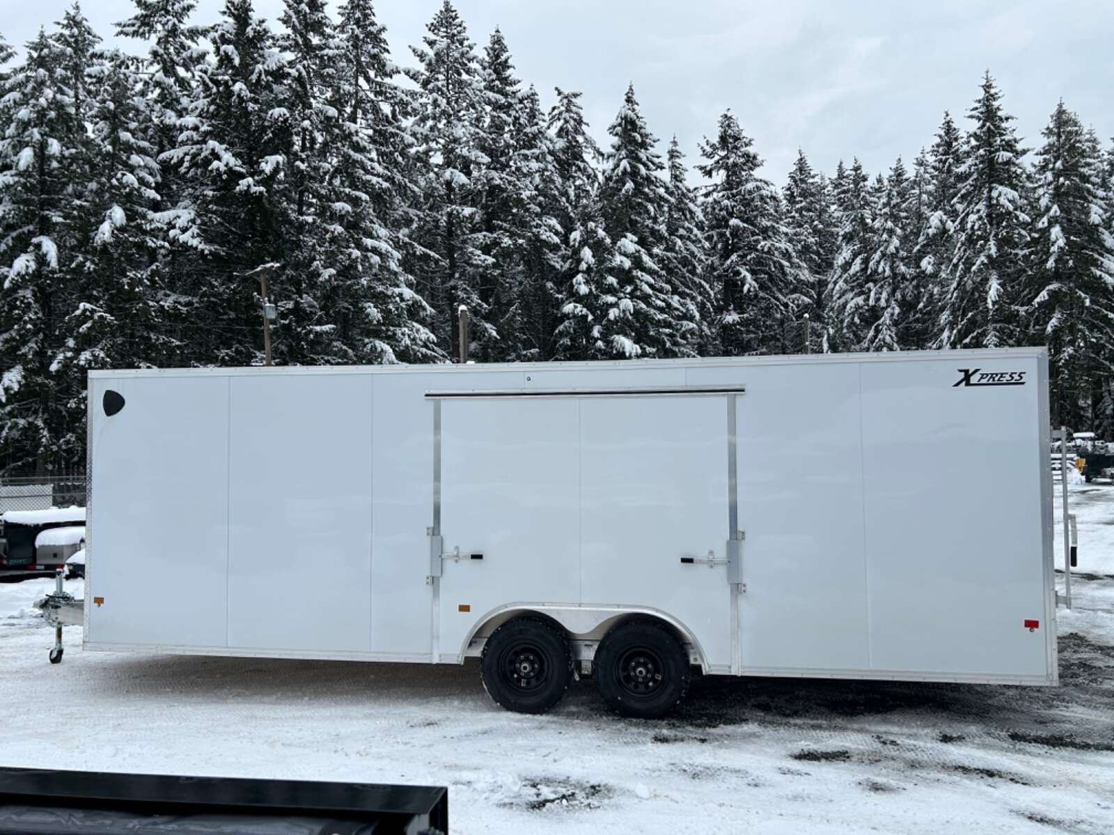 Photo of 2025 ALCOM *ALUMINUM* 8.5X24 CAR HAULER - ESCAPE DOOR - 9990LB GVW