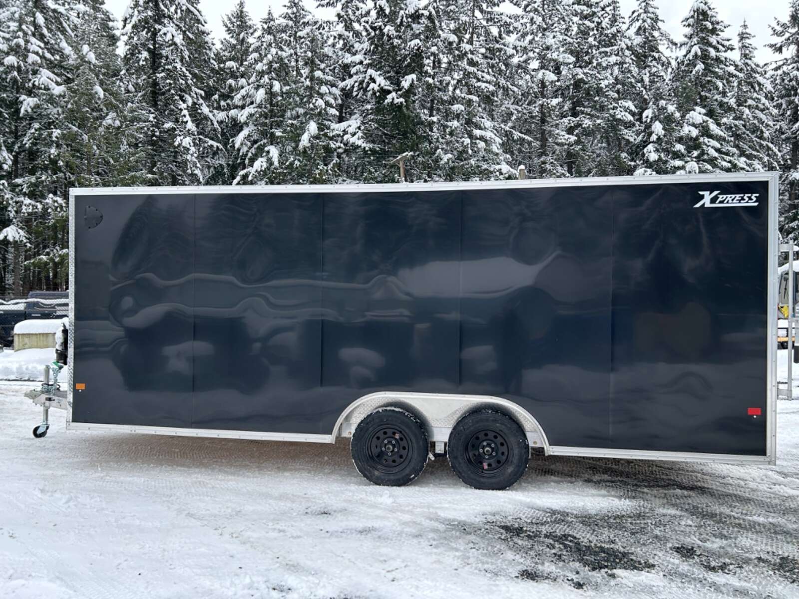 Photo of 2025 ALCOM *ALUMINUM* 8.5X20' V-NOSE CAR HAULER 7000LB GVW 