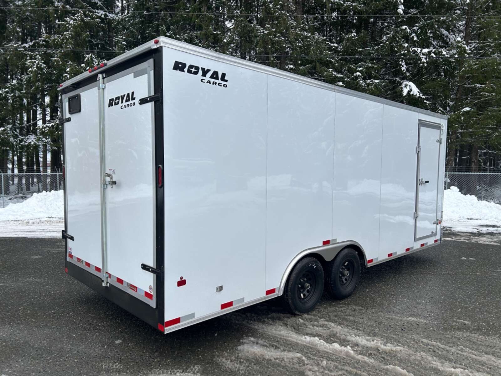 Photo of 2025 Royal Cargo 8.5X20' 11,400LB GVW - BARN DOORS - 86" INTERIOR