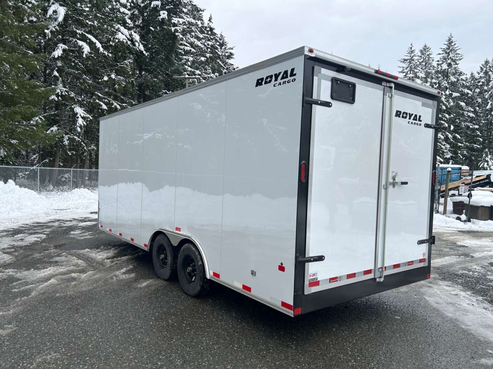 Photo of 2025 Royal Cargo 8.5X20' 11,400LB GVW - BARN DOORS - 86" INTERIOR