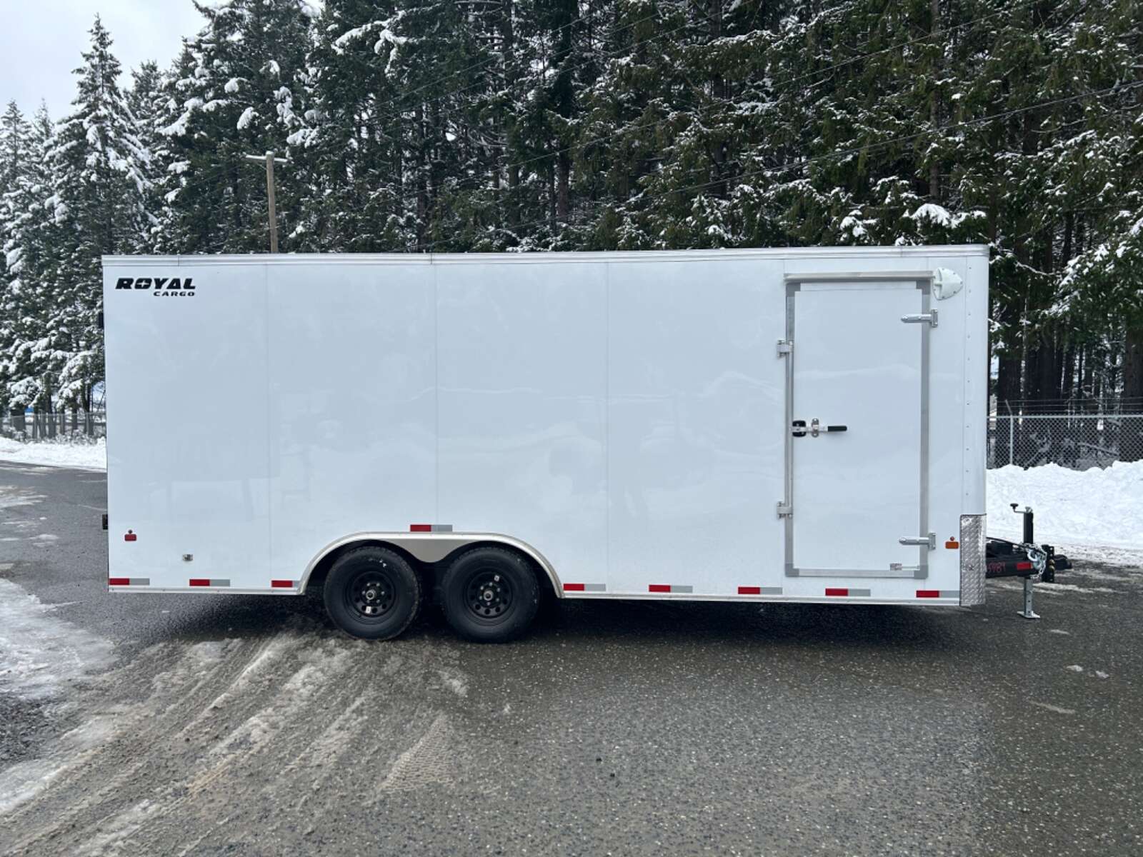 Photo of 2025 Royal Cargo 8.5X20' 11,400LB GVW - BARN DOORS - 86" INTERIOR