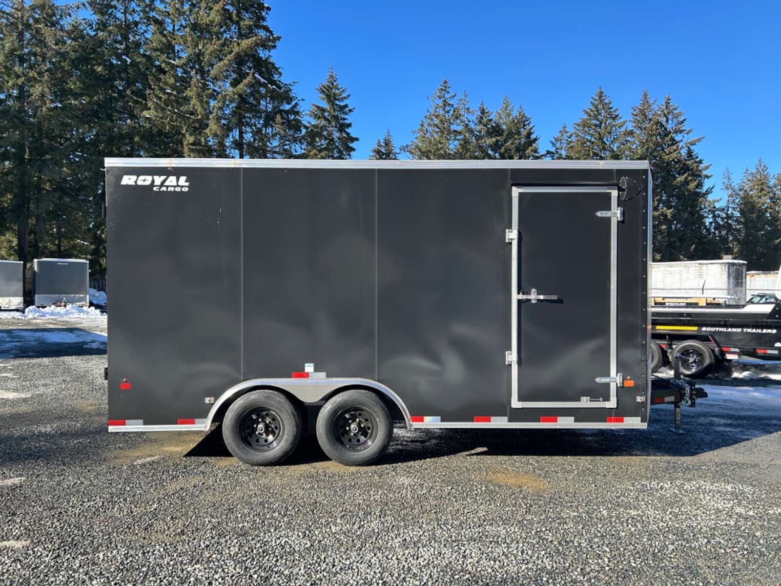 Photo of 2025 Royal Cargo 8.5X16+V 11,400LB GVW - BARN DOORS - 86" INTERIOR