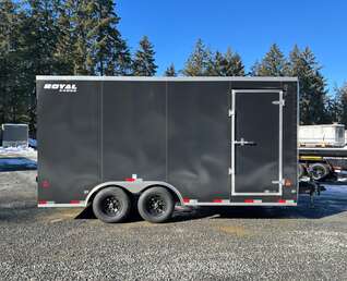 Thumbnail Photo of 2025 Royal Cargo 8.5X16+V 11,400LB GVW - BARN DOORS - 86" INTERIOR