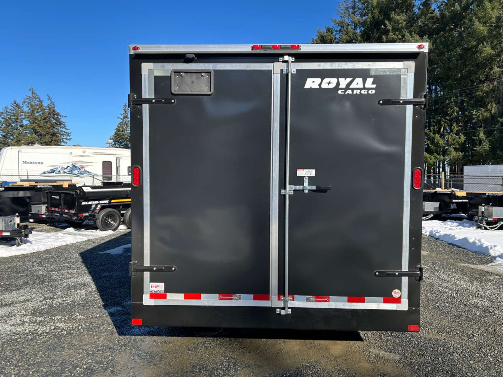 Photo of 2025 Royal Cargo 8.5X16+V 11,400LB GVW - BARN DOORS - 86" INTERIOR