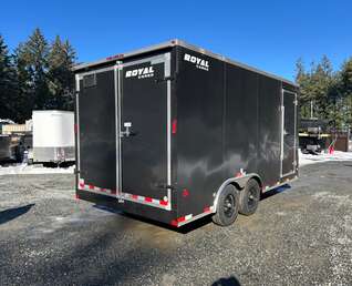 Thumbnail Photo of 2025 Royal Cargo 8.5X16+V 11,400LB GVW - BARN DOORS - 86" INTERIOR