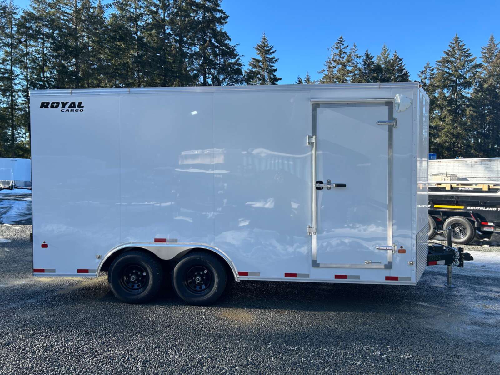 Photo of 2025 Royal Cargo 8.5X16+V 11,400LB GVW - BARN DOORS - 86" INTERIOR