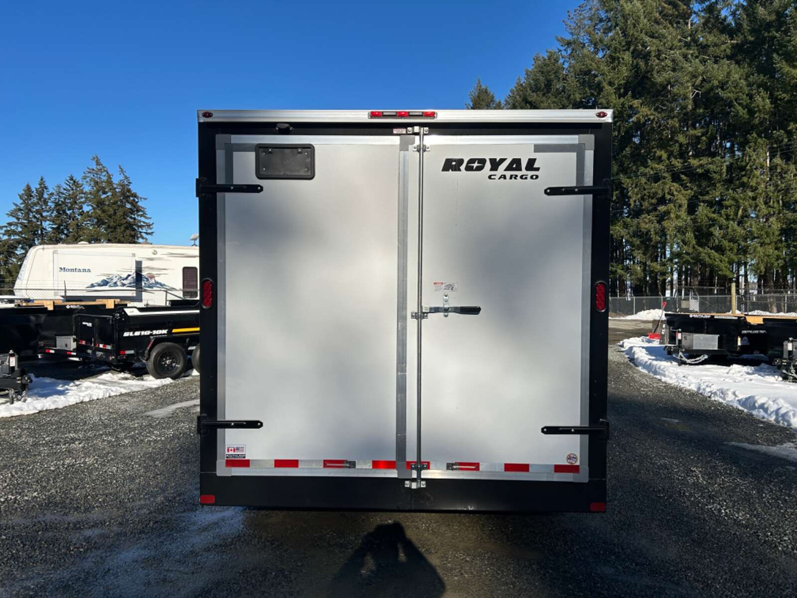 Photo of 2025 Royal Cargo 8.5X16+V 11,400LB GVW - BARN DOORS - 86" INTERIOR