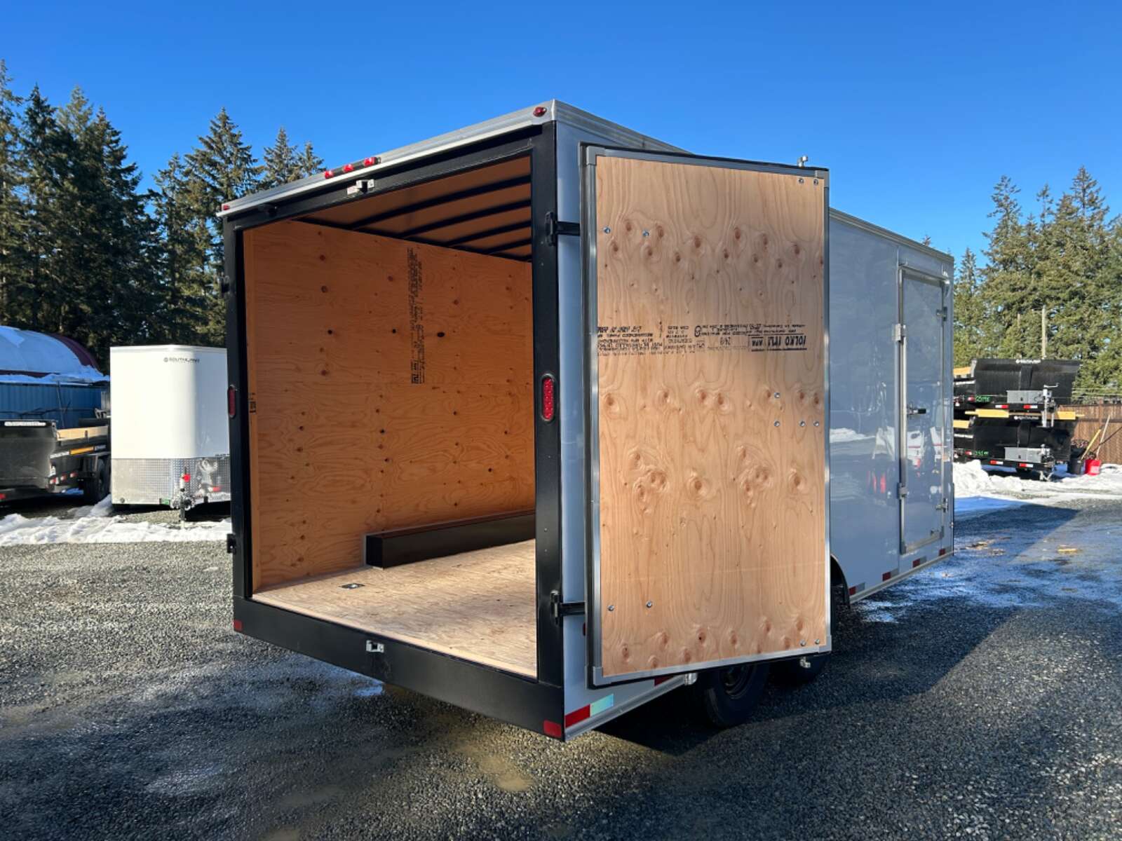 Photo of 2025 Royal Cargo 8.5X16+V 11,400LB GVW - BARN DOORS - 86" INTERIOR