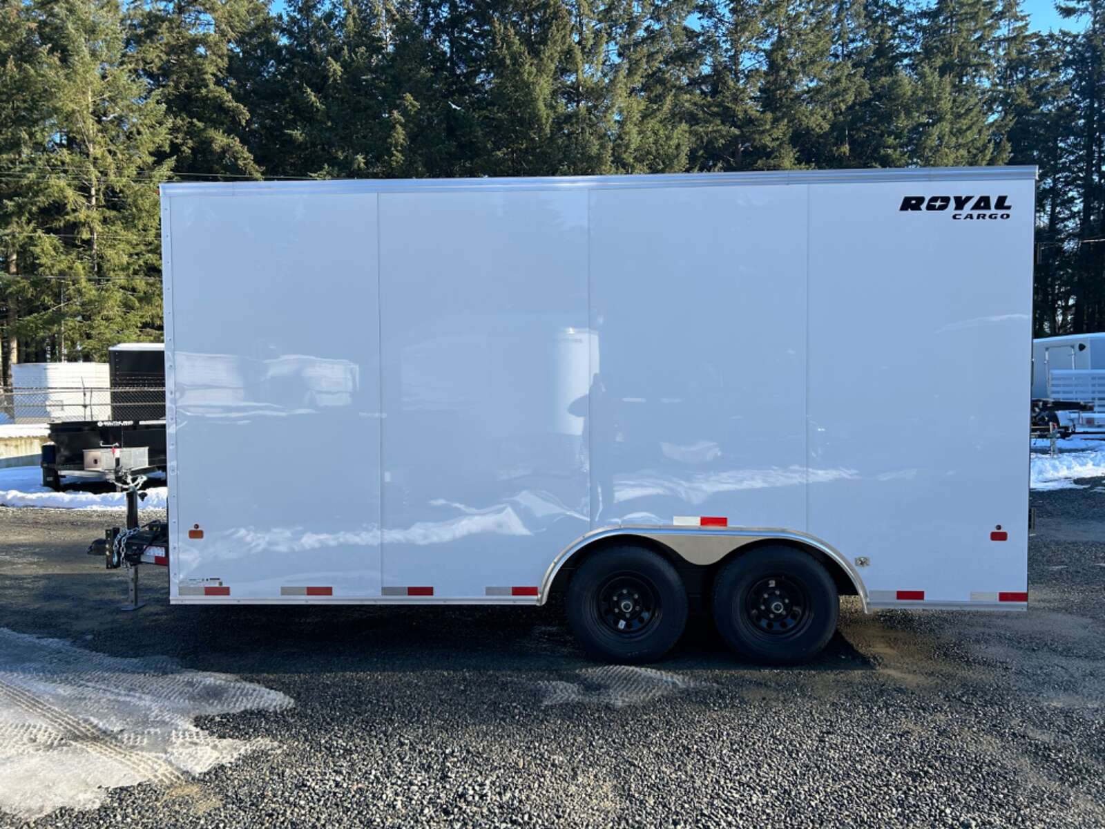 Photo of 2025 Royal Cargo 8.5X16+V 11,400LB GVW - BARN DOORS - 86" INTERIOR