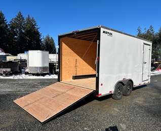 Thumbnail Photo of 2025 Royal Cargo 8.5X16+V 11,400LB GVW - RAMP DOOR - 86" INTERIOR