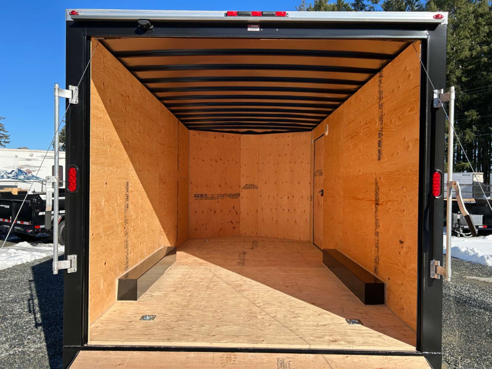 Photo of 2025 Royal Cargo 8.5X16+V 11,400LB GVW - RAMP DOOR - 86" INTERIOR