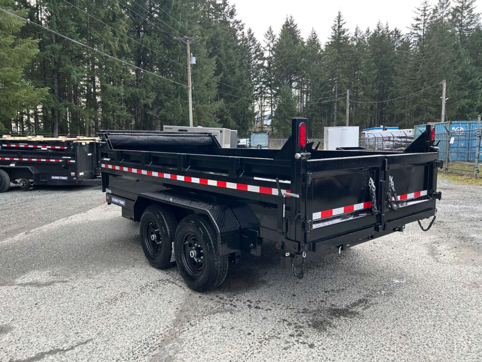 Photo of 2025 Sure-Trac 7X14 15,500LB GVW Telescopic Dump Trailer