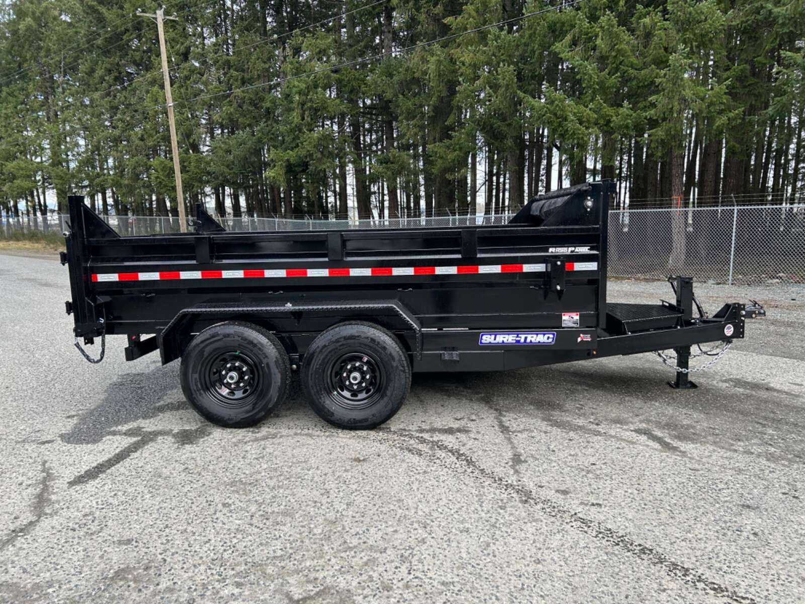 Photo of 2025 Sure-Trac 7X12 Telescopic Hoist 15,500LB GVWR Dump Trailer