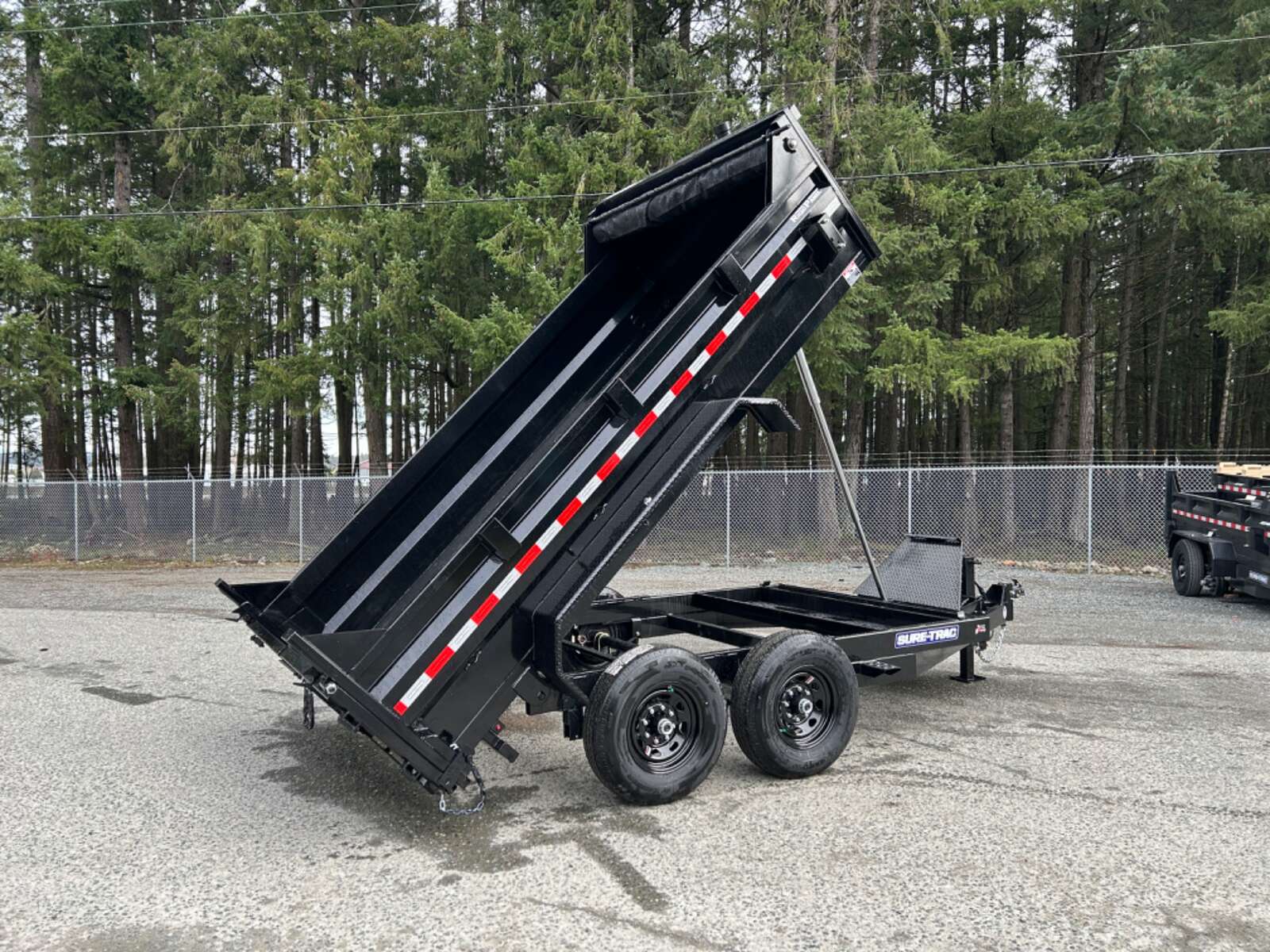 Photo of 2025 Sure-Trac 7X12 Telescopic Hoist 15,500LB GVWR Dump Trailer