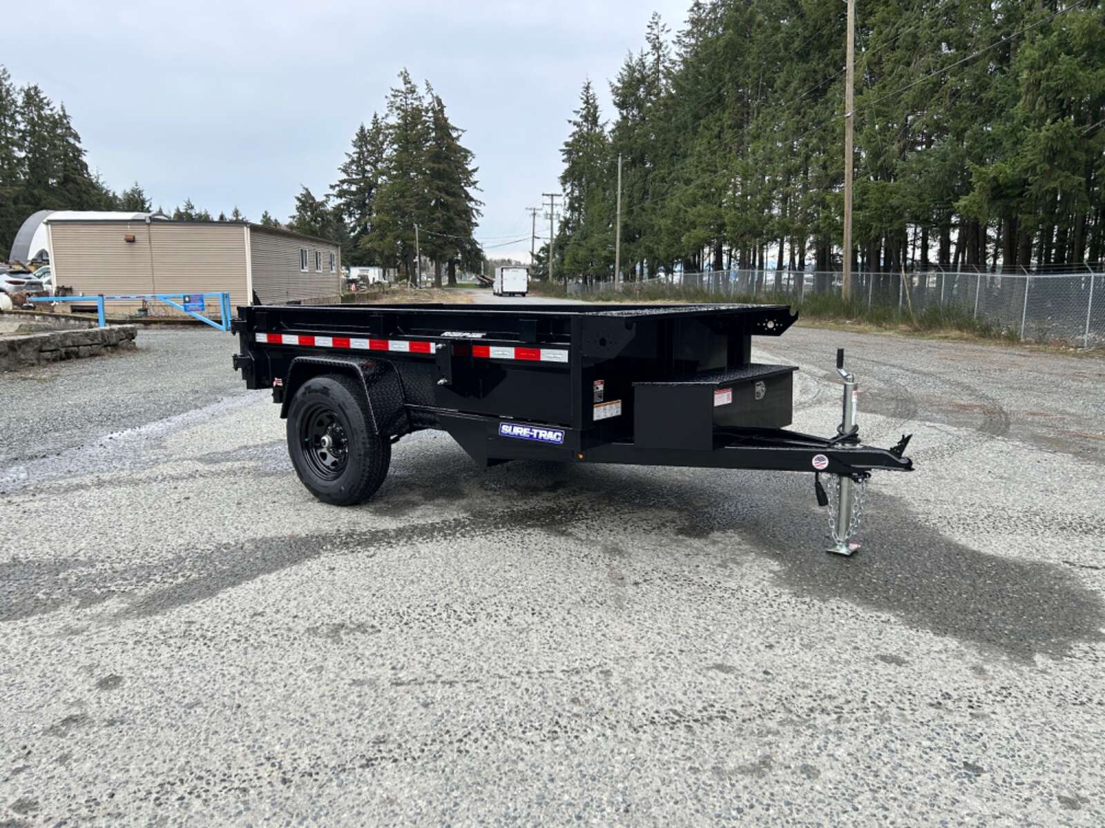 Photo of 2025 Sure-Trac 5X8 5,000LB GVWR Dump Trailer