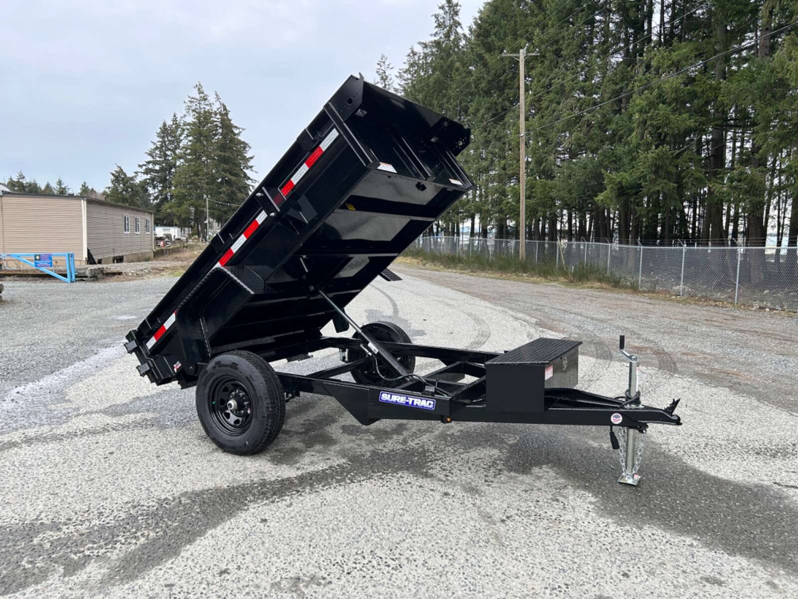 Photo of 2025 Sure-Trac 5X8 5,000LB GVWR Dump Trailer