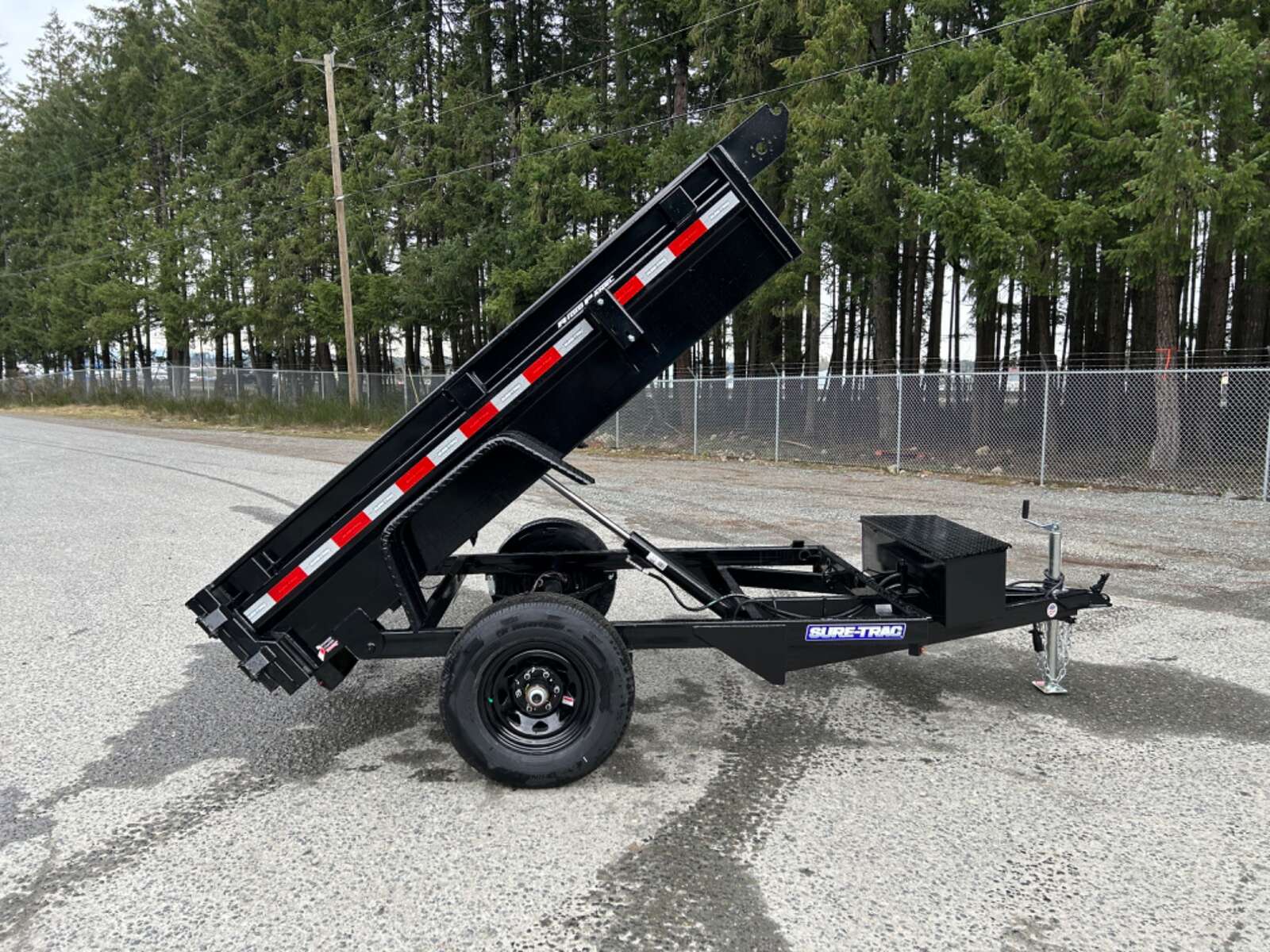 Photo of 2025 Sure-Trac 5X8 5,000LB GVWR Dump Trailer