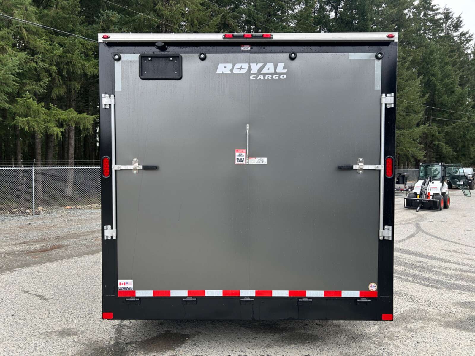 Photo of 2025 Royal Cargo 8.5X16+V 11,400LB GVW - RAMP DOOR - 86" INTERIOR