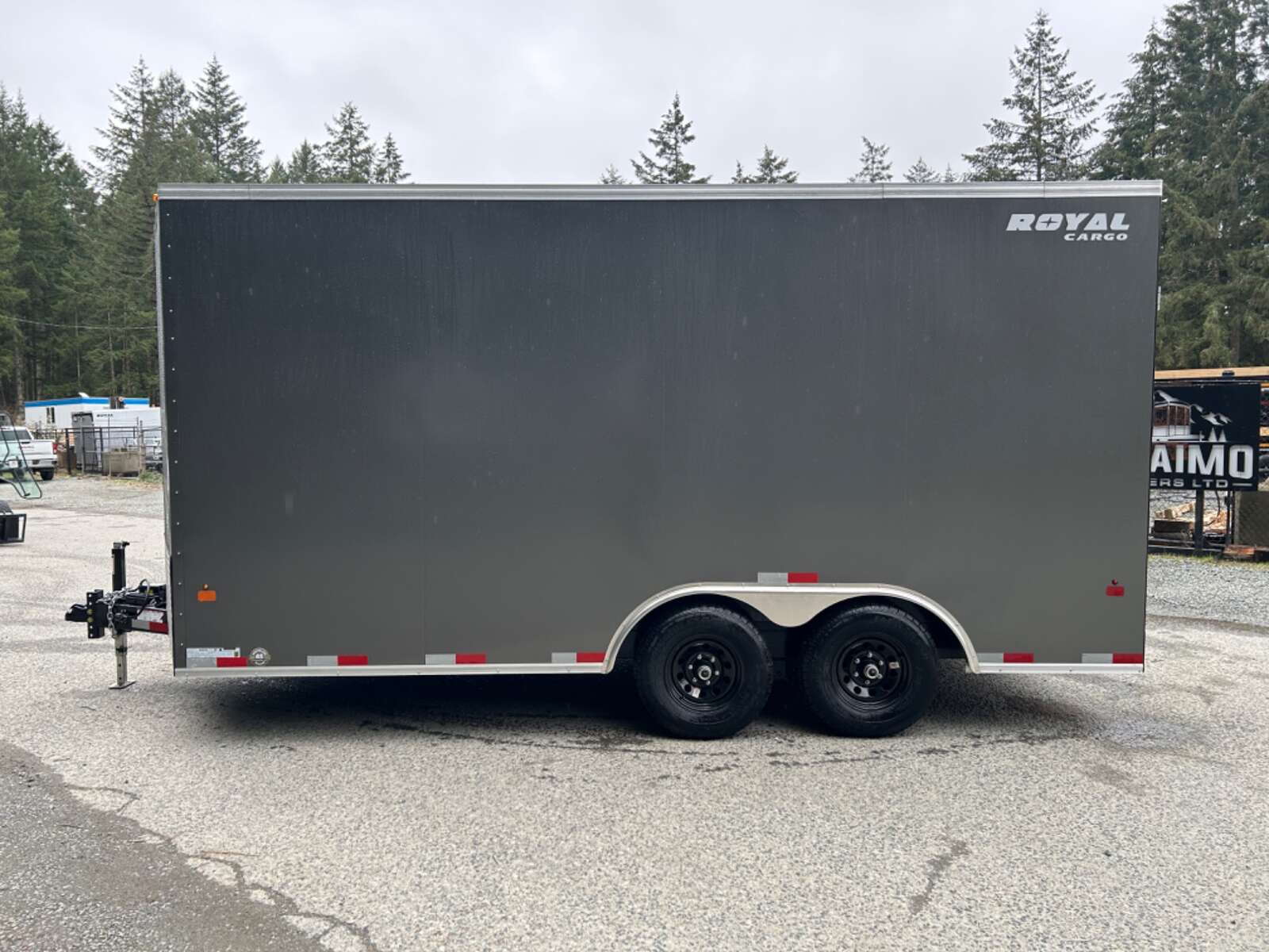 Photo of 2025 Royal Cargo 8.5X16+V 11,400LB GVW - RAMP DOOR - 86" INTERIOR