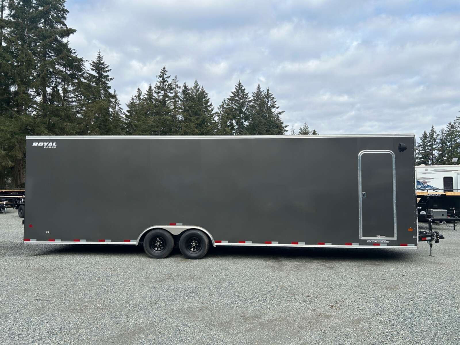 Photo of 2025 Royal Cargo 8.5X30 + V-Nose 92" Interior - 11,400LB GVWR - Barn Doors