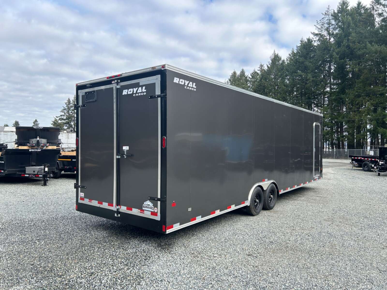 Photo of 2025 Royal Cargo 8.5X30 + V-Nose 92" Interior - 11,400LB GVWR - Barn Doors